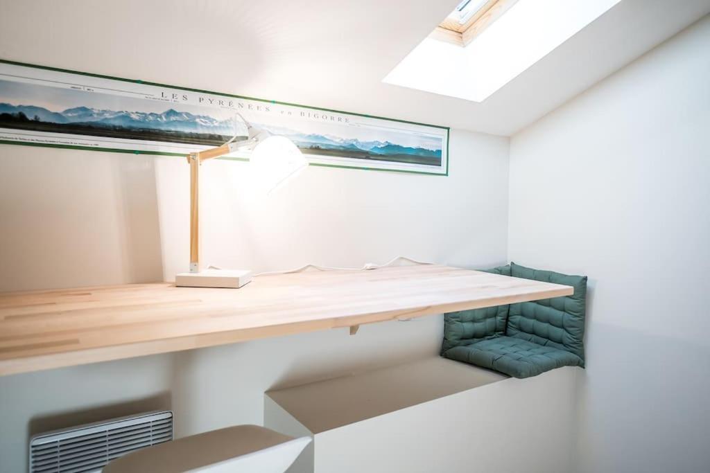Appt Ambiance Chalet 2Ch Piscine Lagon Appartement Tarbes Buitenkant foto