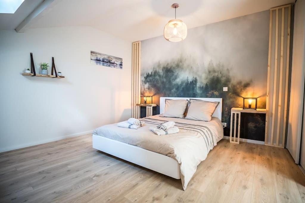 Appt Ambiance Chalet 2Ch Piscine Lagon Appartement Tarbes Buitenkant foto