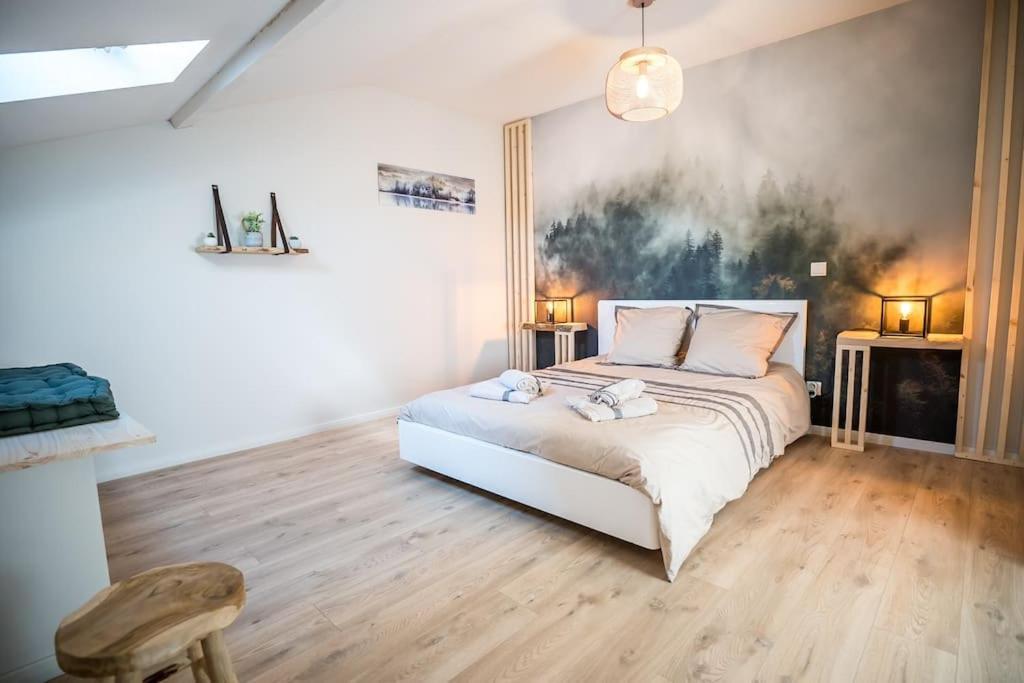 Appt Ambiance Chalet 2Ch Piscine Lagon Appartement Tarbes Buitenkant foto